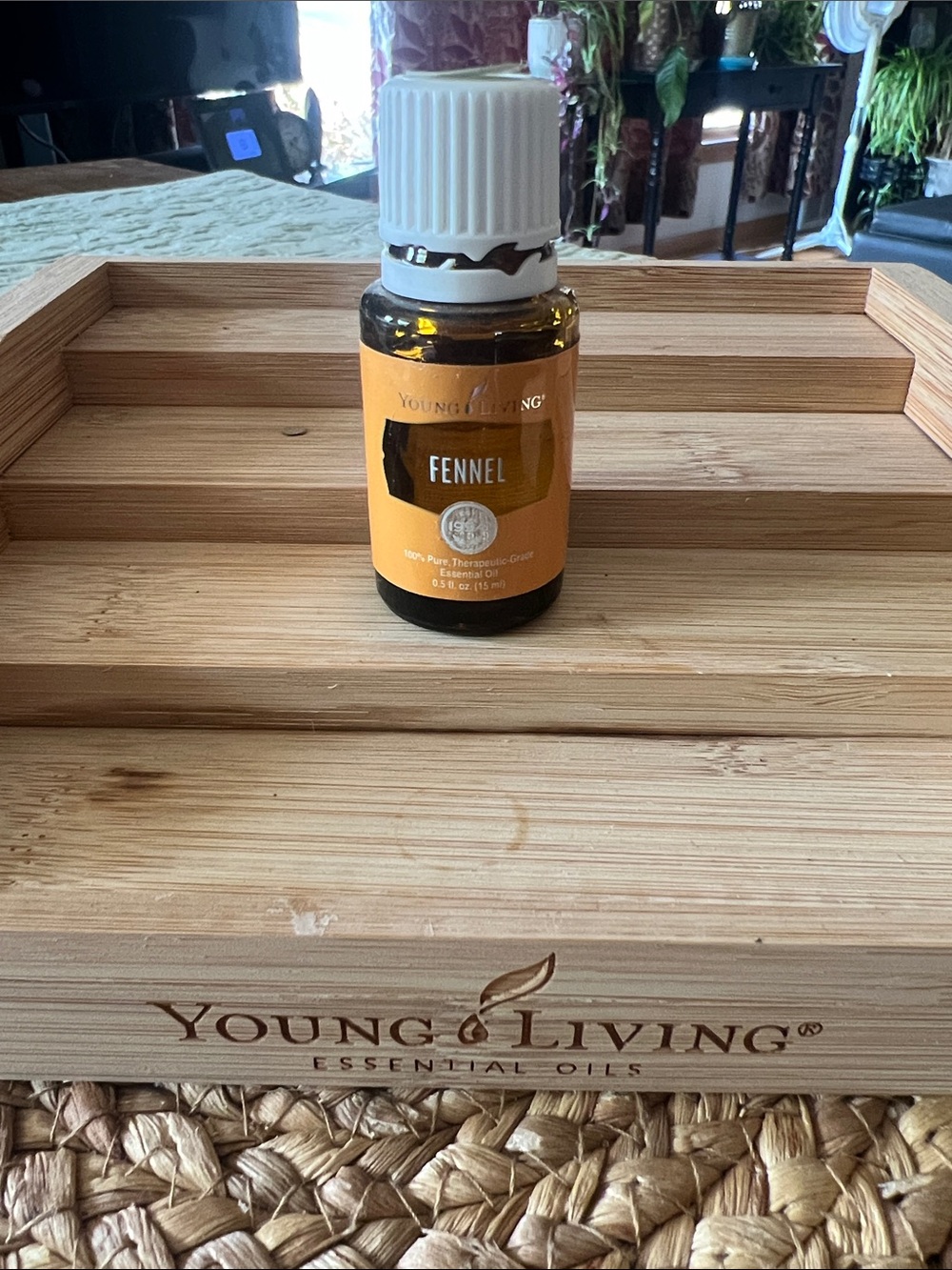 Young Living Fennel Essential Oil - Orange Label, White Cap